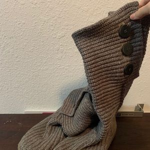 Ugg knit boots